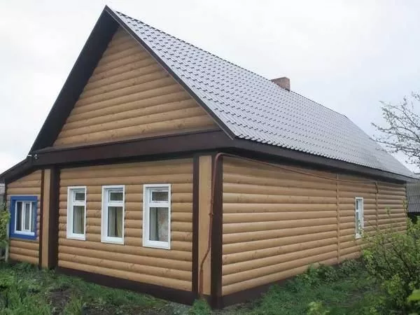 Блок-хаус new Grand Line 0,45 Print Elite с пленкой Coffee Wood Blesk TwinColor купить в санкт-петербурге