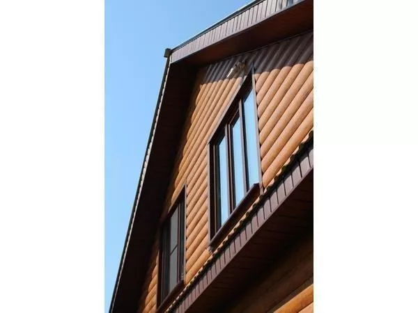 Блок-хаус new Grand Line 0,45 Print Elite с пленкой Coffee Wood Blesk TwinColor купить в санкт-петербурге