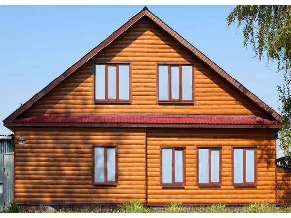 Блок-хаус new Grand Line 0,45 Print Premium с пленкой Antique Wood TwinColor купить в санкт-петербурге