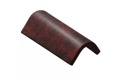 Боковая цементно-песчаная черепица универсальная, цвет магма купить в санкт-петербурге