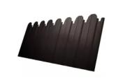 Профнастил C10 B для забора фигурный Grand Line Print Elite 0,45 мм Coffee Wood Кофейное дерево – Купить оптом и в розницу