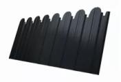 Профнастил C10 B для забора фигурный Grand Line Quarzit Pro Matt 0,5 мм с пленкой RAL 7016 – Купить оптом и в розницу