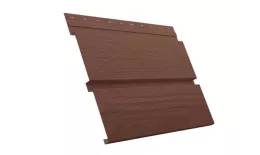 Софит металл с перфорацией Grand Line Квадро брус Print Elite 0,5 мм Cherry Wood вишневое дерево. Цена: 1.411 руб. Артикул: GrLn01_Nn_37