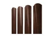 Штакетник Grand Line Slim Полукруглый фигурный 0,45 Print Elite Cherry Wood Бразильская вишня – Купить оптом и в розницу