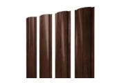 Штакетник Grand Line Slim Полукруглый 0,45 Print Elite Cherry Wood Бразильская вишня – Купить оптом и в розницу