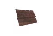 Сайдинг МЕТАЛЛ ПРОФИЛЬ Lбрус-15х240 (ECOSTEEL_MA-01-Бразил. Вишня-0.5) – Купить оптом и в розницу