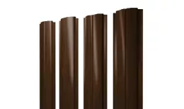 Штакетник Grand Line Slim Полукруглый 0,45 Print Elite Choco Wood Шоколадное дерево. Цена: 150 руб. Артикул: Slim_Crug_026