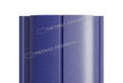 Штакетник Металл Профиль ELLIPSE-Т (Прямой) PURMAN 0,5 мм Citrine темно-синий – Купить оптом и в розницу