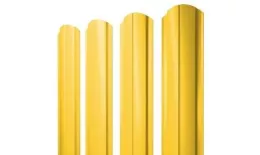 Штакетник Grand Line Slim Полукруглый фигурный 0,45 PE RAL 1018 Цинково-желтый. Цена: 101 руб. Артикул: Slim_Fig_113