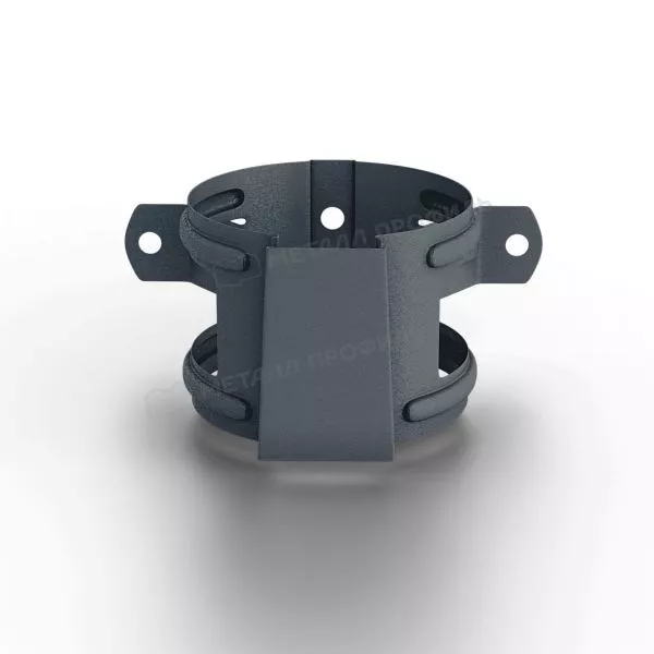 Держатель трубы (на дерево) МЕТАЛЛ ПРОФИЛЬ Foramina Freeze D100 Grey купить в санкт-петербурге
