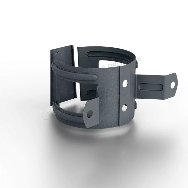 Держатель трубы (на дерево) МЕТАЛЛ ПРОФИЛЬ Foramina Freeze D100 Grey купить в санкт-петербурге