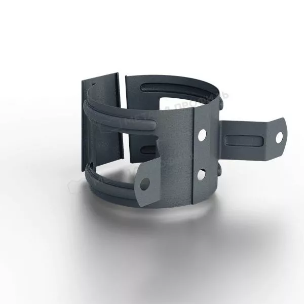 Держатель трубы (на дерево) МЕТАЛЛ ПРОФИЛЬ Foramina Freeze D100 Grey купить в санкт-петербурге