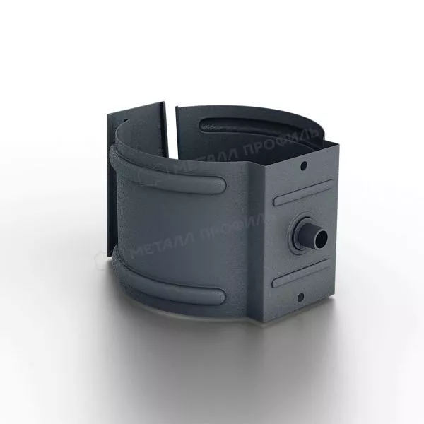 Держатель трубы (на кирпич) МЕТАЛЛ ПРОФИЛЬ Foramina Freeze D100 Grey купить в санкт-петербурге