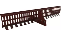 Решетка снегозадержателя 2,5 м RAL 8017. Цена: 4.998 руб. Артикул: 43630