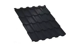 Металлочерепица Трамонтана-XL VALORI 0.5 мм DarkGrey Темно-серый. Цена: 845 руб. Артикул: tramont_valori-dgreyxl