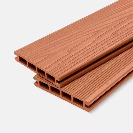 Доска террасная МПК пустотелая с пазом брашир с тиснением бронза 150х18х3000мм Мастодек купить в санкт-петербурге