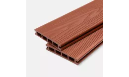 Доска террасная МПК пустотелая с пазом брашир с тиснением терракот 150х18х3000мм Мастодек. Цена: 453 руб. Артикул: 49025