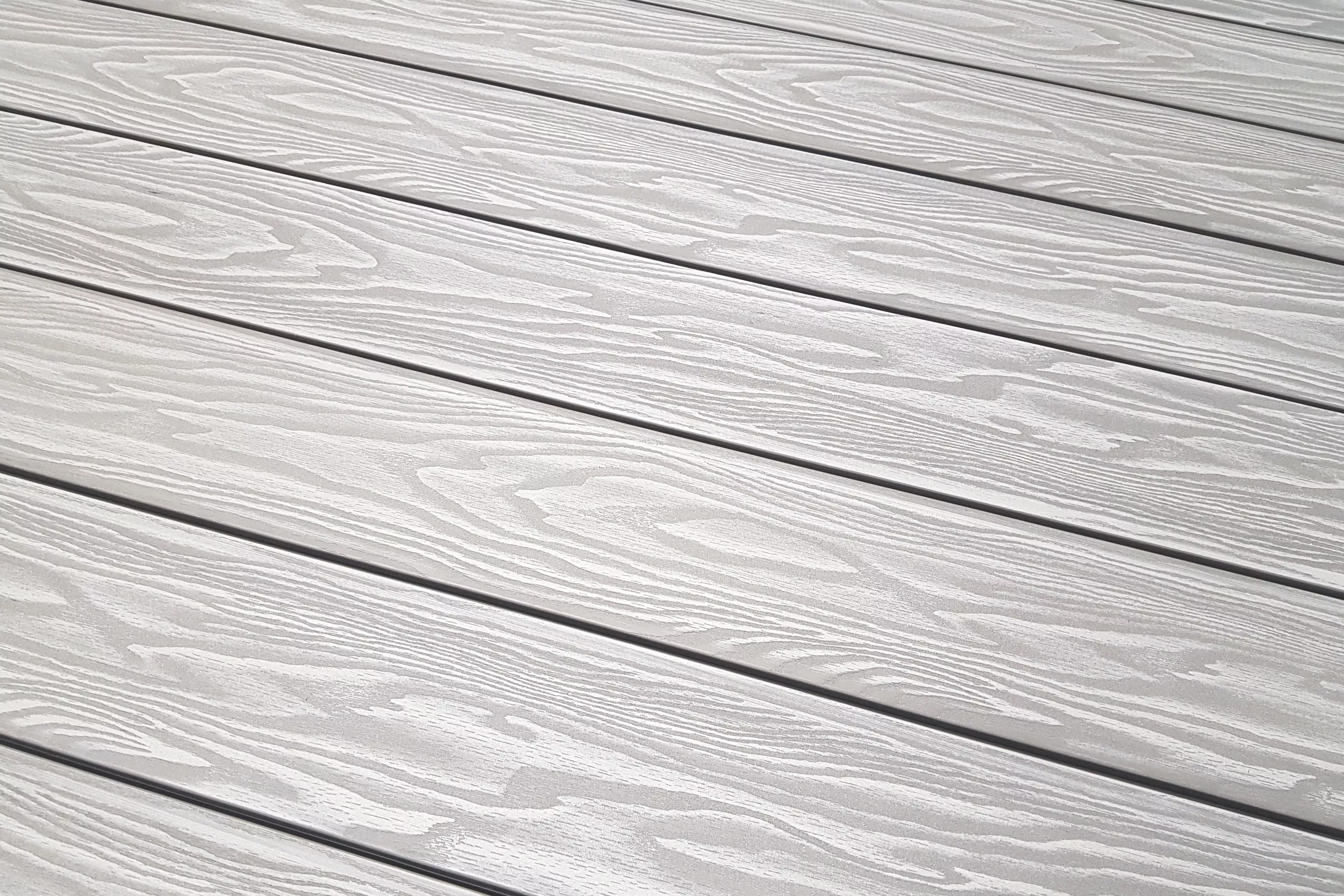 Доска террасная ТЕРРАпол полнотелая без паза СМАРТ 3D Дуб беленый 130х24х3000мм купить в санкт-петербурге