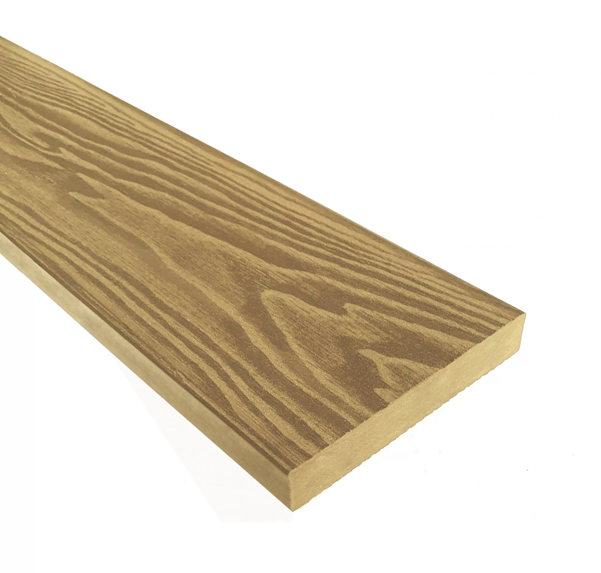 Доска террасная ТЕРРАпол полнотелая без паза СМАРТ 3D Дуб Севилья 130х24х4000мм купить в санкт-петербурге