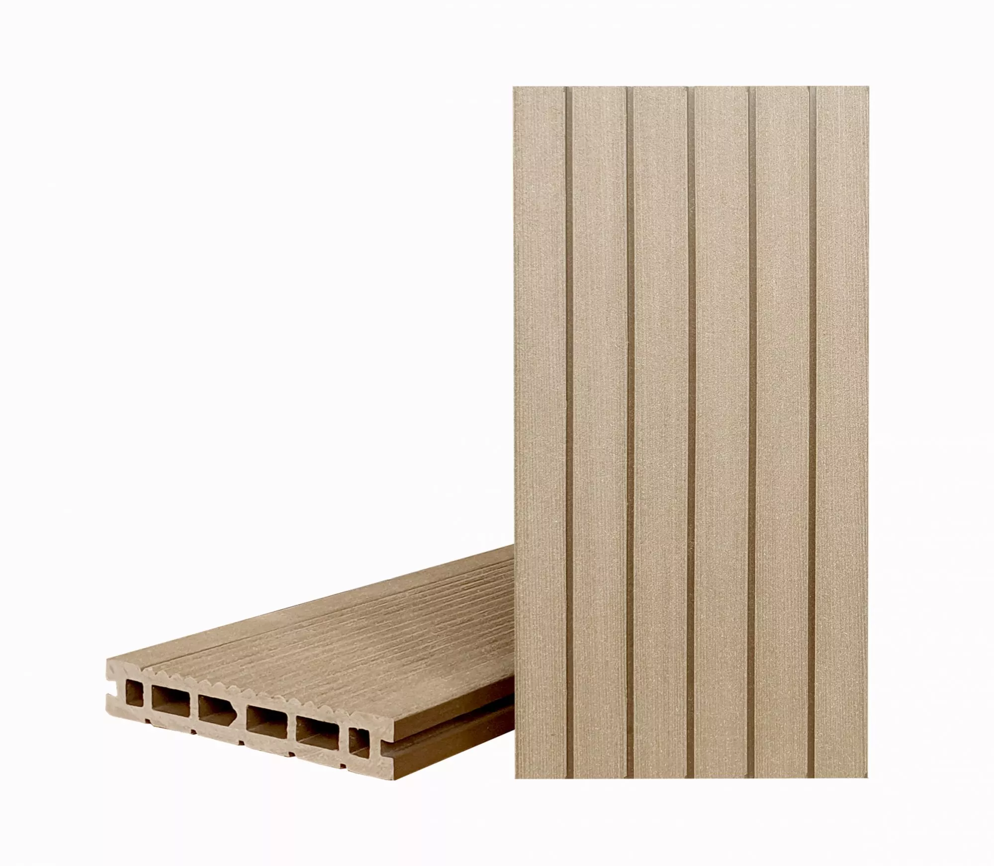 Доска террасная ТЕРРАпол пустотелая с пазом КЛАССИК Патио Арахис 147х24х4000мм купить в санкт-петербурге