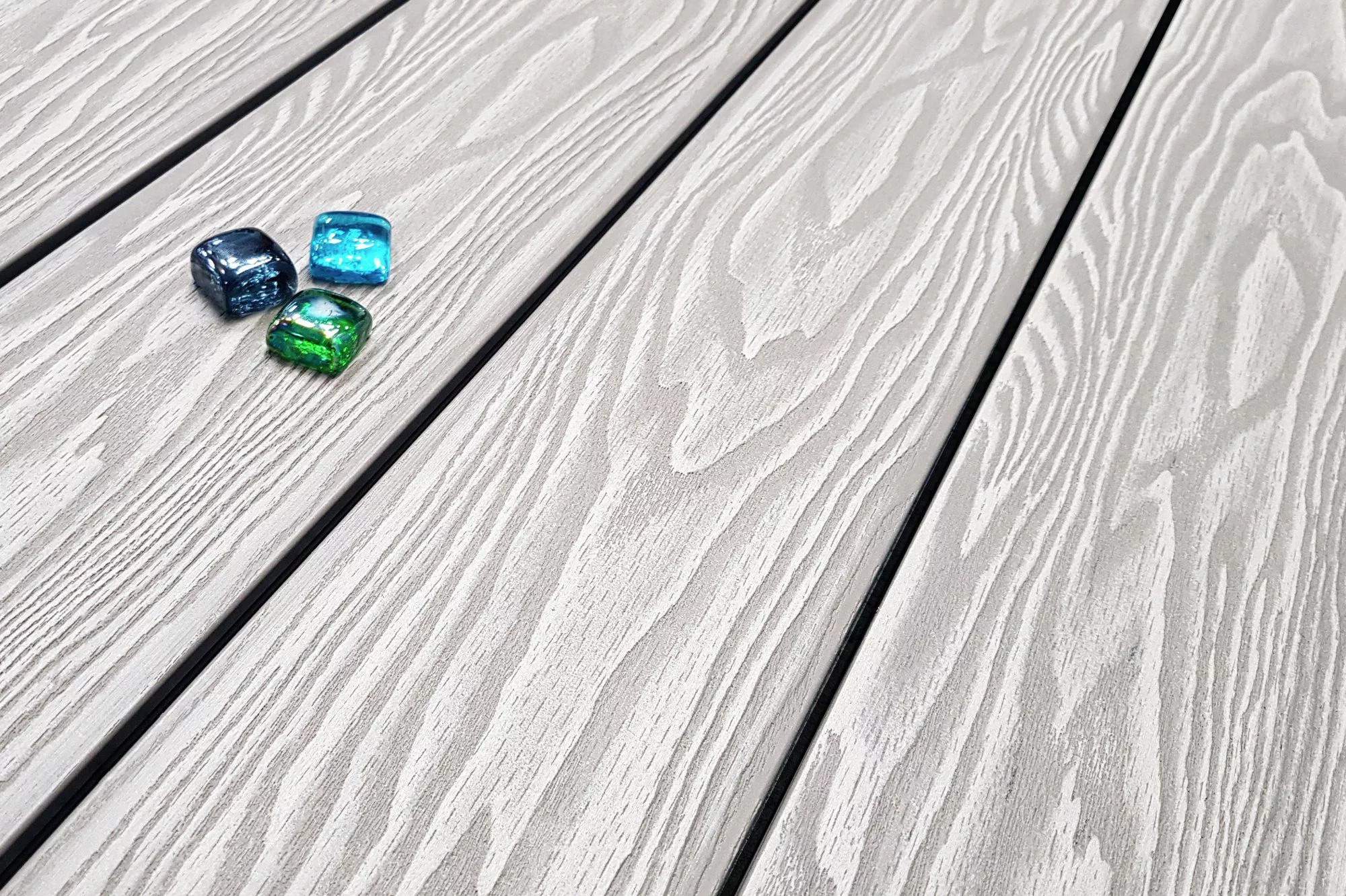 Доска террасная ТЕРРАпол пустотелая с пазом СМАРТ 3D Дуб Беленый 130х22х4000мм купить в санкт-петербурге