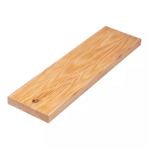 Доска террасная (Вельвет) ТехноНиколь Лиственница (35) сорт C 4000х142х27мм (3 шт) купить в санкт-петербурге