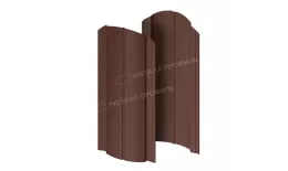 Штакетник металлический МЕТАЛЛ ПРОФИЛЬ Э-118-О (ПЭД-01-8017\8017-0.45). Цена: 180 руб. Артикул: 46616