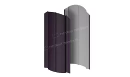 Штакетник металлический МЕТАЛЛ ПРОФИЛЬ Э-118-О (VALORI-20-Violet-0.5). Цена: 201 руб. Артикул: 46653