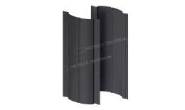 Штакетник металлический МЕТАЛЛ ПРОФИЛЬ Э-118-Т (ПЭД-01-7024\7024-0.45). Цена: 180 руб. Артикул: 46614