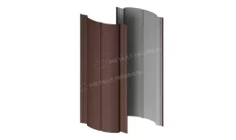 Штакетник металлический МЕТАЛЛ ПРОФИЛЬ Э-118-Т (VikingMP-01-8017-0.45). Цена: 183 руб. Артикул: 46629