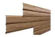 Софит металл текстурированный Металл Профиль Lбрус ECOSTEEL 0,5 мм кедр – Купить оптом и в розницу