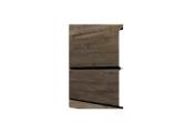 Металлический сайдинг Grand Line ЭкоБрус Gofr Print Elite Nordic Wood 0,45 мм – Купить оптом и в розницу