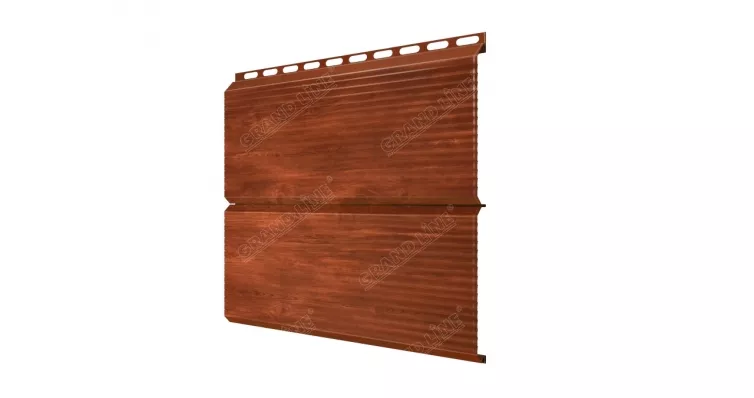 ЭкоБрус 0,345 Gofr 0,45 Print Elite с пленкой Cherry Wood TwinColor купить в санкт-петербурге
