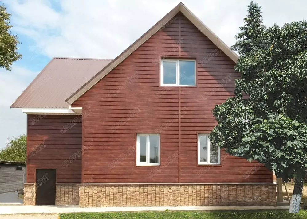 ЭкоБрус 0,345 Grand Line 0,45 Print Elite Cherry Wood TwinColor купить в санкт-петербурге