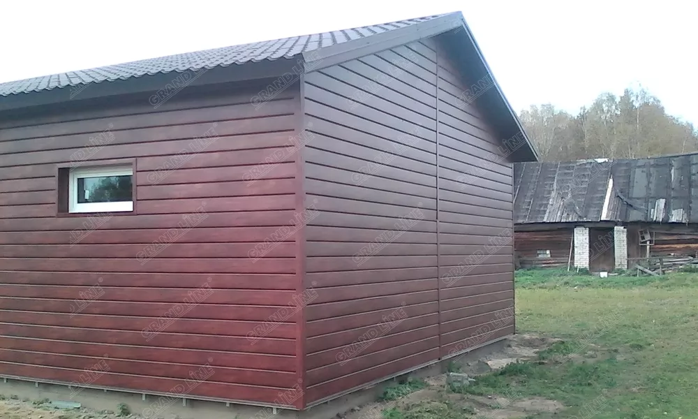 ЭкоБрус 0,345 Grand Line 0,45 Print Elite с пленкой Choco Wood TwinColor купить в санкт-петербурге