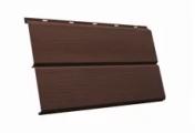 ЭкоБрус 3D 0,345 Grand Line 0,45 Drap TwinColor с пленкой RAL 8017 шоколад – Купить оптом и в розницу