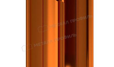 Штакетник металлический МЕТАЛЛ ПРОФИЛЬ ELLIPSE-O 19х126 (AGNETA-03-Copper\Copper-0.5). Цена: 202 руб. Артикул: 39762