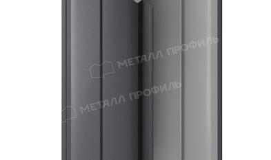 Штакетник металлический МЕТАЛЛ ПРОФИЛЬ ELLIPSE-O 19х126 (VALORI-20-Grey-0.5). Цена: 153 руб. Артикул: 39687