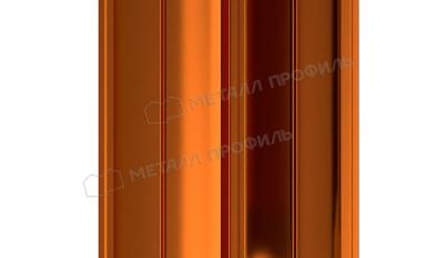 Штакетник металлический МЕТАЛЛ ПРОФИЛЬ ELLIPSE-T 19х126 (AGNETA-03-Copper\Copper-0.5). Цена: 202 руб. Артикул: 39761