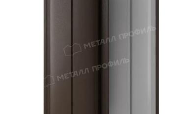 Штакетник металлический МЕТАЛЛ ПРОФИЛЬ ELLIPSE-T 19х126 (VALORI-20-Brown-0.5). Цена: 153 руб. Артикул: 39684