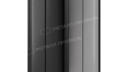 Штакетник металлический МЕТАЛЛ ПРОФИЛЬ ELLIPSE-T 19х126 (VALORI-20-DarkGrey-0.5). Цена: 153 руб. Артикул: 39688