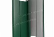 Штакетник металлический МЕТАЛЛ ПРОФИЛЬ ELLIPSE-T 19х126 NormanMP (ПЭ-01-6005-0.5) – Купить оптом и в розницу