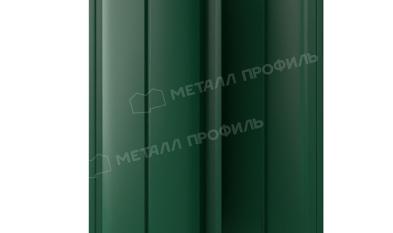 Штакетник металлический МЕТАЛЛ ПРОФИЛЬ ELLIPSE-T 19х126 (ПЭД-01-6005\6005-0.45). Цена: 137 руб. Артикул: 39641