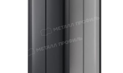 Штакетник металлический МЕТАЛЛ ПРОФИЛЬ ELLIPSE-T 19х126 (ПЭ-01-7024-0.4). Цена: 128 руб. Артикул: 39561