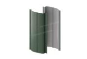 Штакетник металлический МЕТАЛЛ ПРОФИЛЬ ELLIPSE-T 19х126 (PURETAN-20-RR11-0.5) – Купить оптом и в розницу