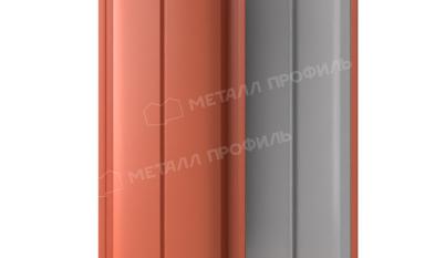 Штакетник металлический МЕТАЛЛ ПРОФИЛЬ ELLIPSE-T 19х126 (PURETAN-20-RR750-0.5). Артикул: 39724