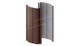 Штакетник металлический МЕТАЛЛ ПРОФИЛЬ ELLIPSE-T 19х126 (VikingMP-01-8017-0.45). Цена: 146 руб. Артикул: 39649