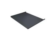 Фальц двойной стоячий Grand Line 0,45 Drap TX с пленкой на замках Drap TwinColor RAL 7024 мокрый асфальт – Купить оптом и в розницу