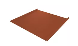 Фальц двойной стоячий Line Grand Line 0,45 Drap TX с пленкой на замках RAL 8004 терракота. Цена: 742 руб. Артикул: 37637