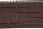 Фасадные панели GRAND LINE Коллекция Клинкерный Кирпич Design Plus Кофе с темно-бежевым швом – Купить оптом и в розницу